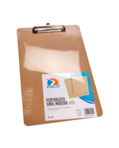 PORTABLOCK EZCO SIMIL MADERA OFICIO (23*35.5CM) *UNID