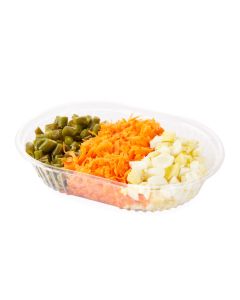 BANDEJA PET CRISTAL COTNYL Nº105 OVAL (17*23*5CM) (TB105OV) *100UNID