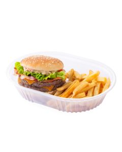 BANDEJA MICRO COTNYL.PE Nº105 OVAL (17*23*5CM).(PE105OV) *100UNID