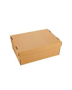 CAJA ARCHIVO CARTON TAPA VOLCADA M&D OFICIO SEMI PESADO Nº12 (25*36*12CM) *UNID