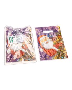 BOLSAS RIÑON NAVIDAD TERLIZZI 20*30CM POLIETILENO STD PAQ.*50UNID