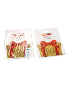 BOLSAS RIÑON NAVIDAD TERLIZZI 30*40CM POLIETILENO STD PAQ. *50UNID