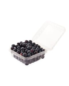 CUBETA FRUTIHORTICOLA CLAMSHELL 125GRS PET PERF.(M2937BX) (10*10*4.2CM) *100 UNID