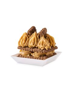 PLATO PETITE CUADRADO PLASTICO BLANCO (6*6*1CM) BLISTER *24UNID.