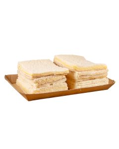 BANDEJA CARTON RECTANGULAR MICROCORRUGADA Nº4 (18*23*2CM) *100UNID