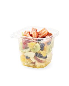 POTE BANDEX CUADRADO PET (720ML) CON PRECINTO SEGURIDAD (24OZ) SIN TAPA *50UNID