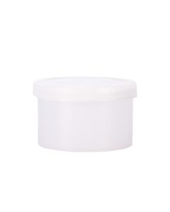 POTE PLASTICO NATURAL CON TAPA PRESION 30GRS *UNID