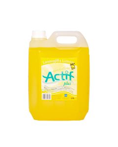 DETERGENTE LAVAVAJILLAS QB ACTIF (5LTS) MANOS SUAVES ROSA *UNID