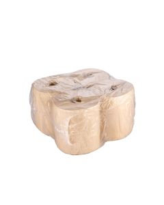 TOALLAS EN ROLLO PAPEL (20CM*200) FRANCAT.BEIGE (1402) *4 ROLLOS