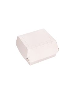 CAJA DELIVERY BIOHZ HAMBURGUESA BLANCA.MEGA DOBLE (12.7*11.4*8.7CM) *130UNID.
