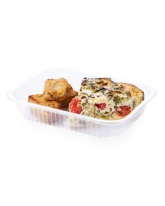 BANDEJA MICRO BANDEX  Nº105 RECT (17.5*22.5*4CM) (106105RC) *100UNID