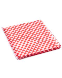 PAPEL SEDA MULTI CUADRO ROJO SIN PARAFINAR 35*35CM (BLANCO - 1KG - 20GRS) *400 HOJAS