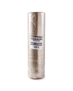 FILM STRETCH ECONO RECICLADO GRIS SIN MANGO (50CM - 4KG) ROLLO *210MTS