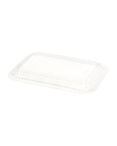 TAPA BANDEJA ALUMINIO DARNEL F-75 (CRISTAL PET) PAQ*100UNID.