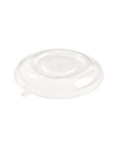 TAPA ENSALADERA REDONDA BAGAZO DE CAÑA BANDEX 978CC (PET CRISTAL) *100UNID.