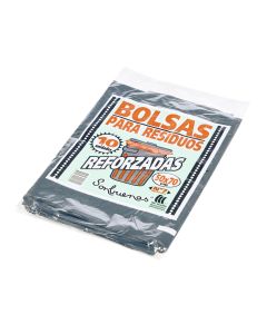 BOLSAS RESIDUO NEGRA SON BUENAS (PAQ *10U) 50*70 POLYFILM *UNID