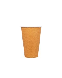VASOS POLIPAPEL ENPOLEX KRAFT.12OZ SIMPLE PARED (355CC) *100UNID
